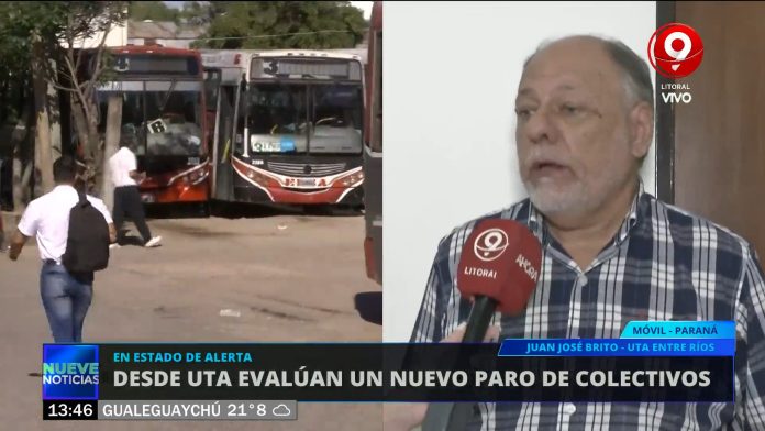 La Unión Tranviarios Automotor (UTA) Seccional Entre Ríos se muestra alerta ante el posible pago de sueldos para trabajadores del sector.