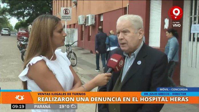Una grave denuncia se realiza desde el Hospital Felipe Heras de Concordia.