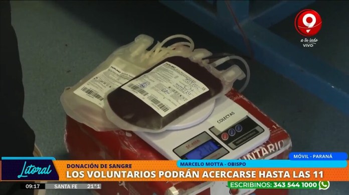 Realizaron Una Nueva Colecta Externa De Sangre En Paran Queremos